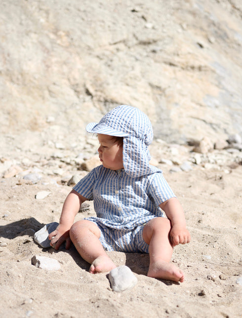 Konges Sloejd / ACE ROMPER GOTS_GLACIER STRIPE(1y,2y)